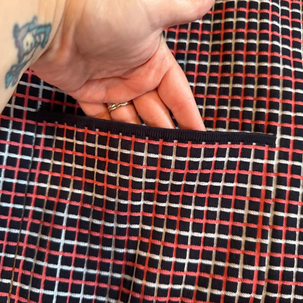 Cos Checked Button Front Sweater Jacket - image 4